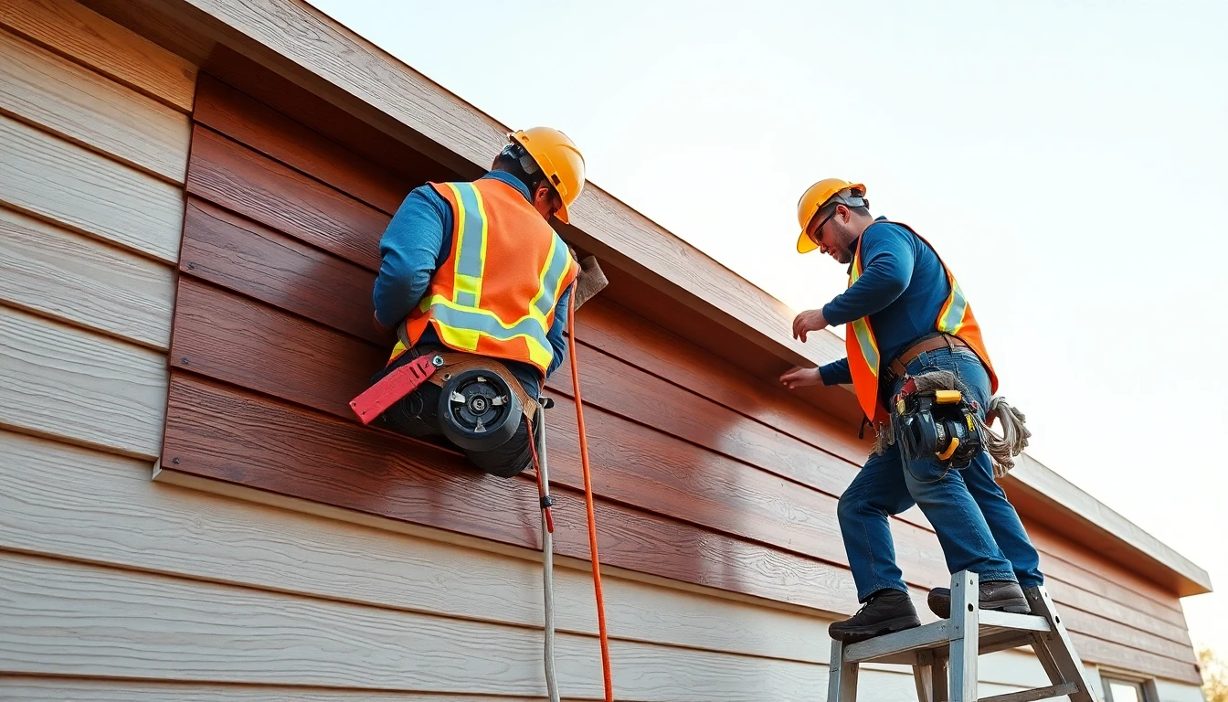Fiber Cement Siding Installation